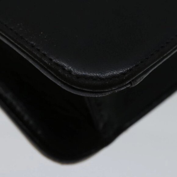 CHANEL Matelasse Hand Bag Leather Beige CC Auth 68905A - Picture 2 of 16